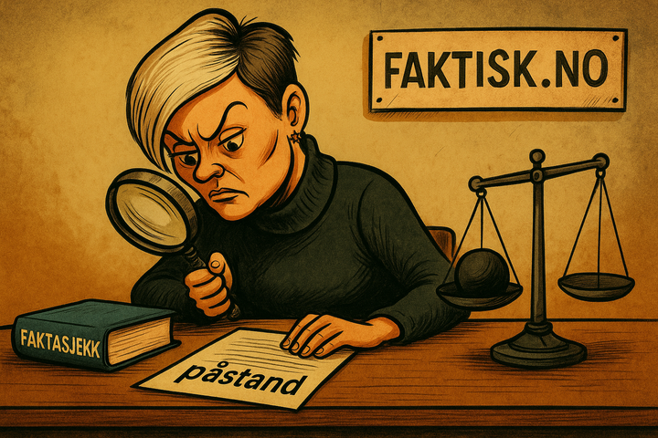 Faktisk.no – En uavhengig faktasjekker eller redaksjonell maktaktør?