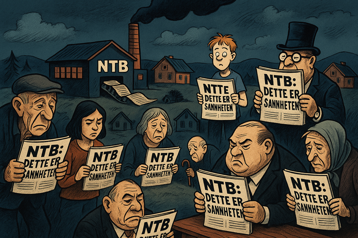 NTB – Når hele Norge får samme nyhet med samme vinkling