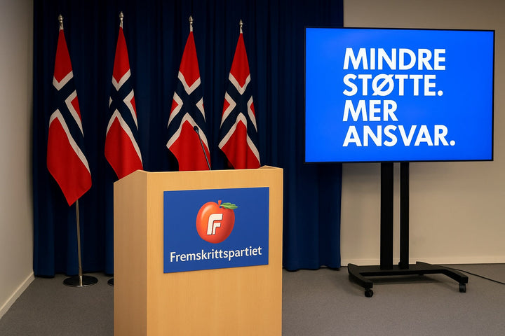 Fremskrittspartiet – kritikk av mediestøtte og krav om ansvar